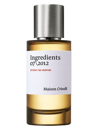 Maison Crivelli Ingredients 07-2012